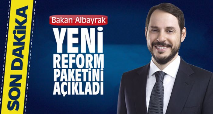 Bakan Albayrak 'Yeni Reform Paketi'ni' aklad