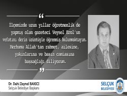 Başkandan Başsağlığı Mesajı