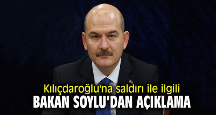 Kldarolu'na saldr ile ilgili Bakan Soylu'dan aklama