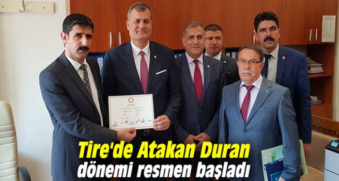 Tire'de Atakan Duran dnemi resmen balad